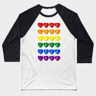 Pride love Baseball T-Shirt